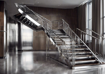 Поручни из нержавеющей стали для лестниц: идеальное сочетание эстетики и функциональности